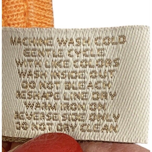 Lot of 2 Chico’s Nordstrom Short Sleeve T-Shirts Bundle (XL) Melon Peach NWT - Picture 5 of 11